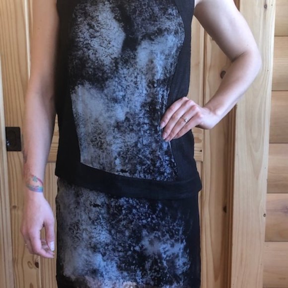 Helmut Lang Overlay Dress - Picture 1 of 3